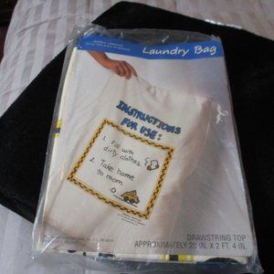 Shoebox Greetings by Hallmark Drawstring Laundry Bag NEW